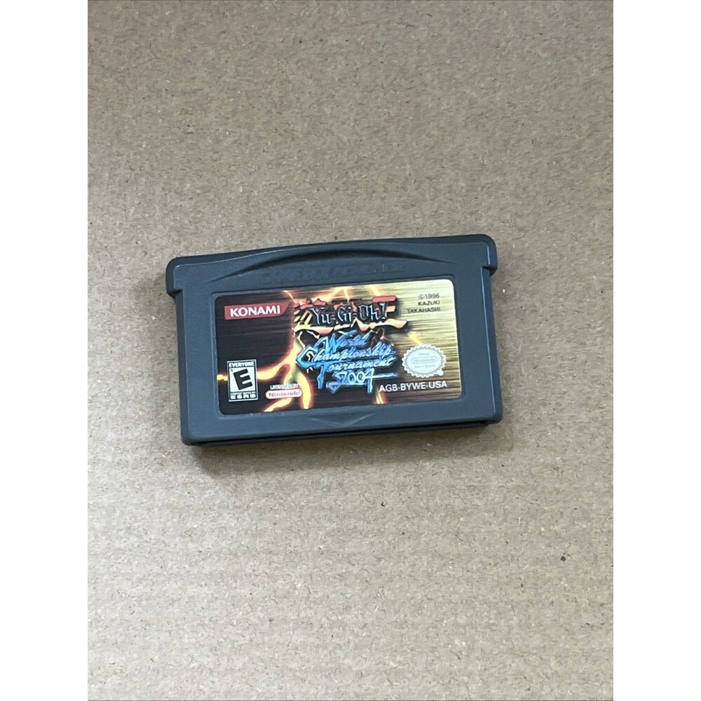 YuGiOh World Championship Tournament 2004 Game Boy Advance GBA Untested